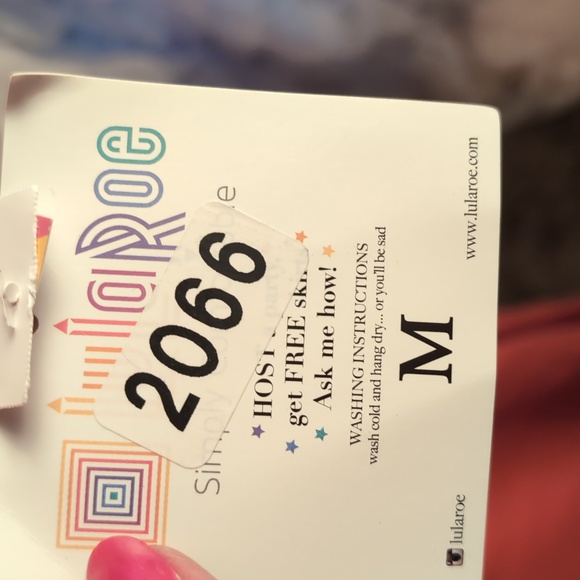 LuLaRoe Vibrant Orange Maxi Skirt - Picture 2 of 4